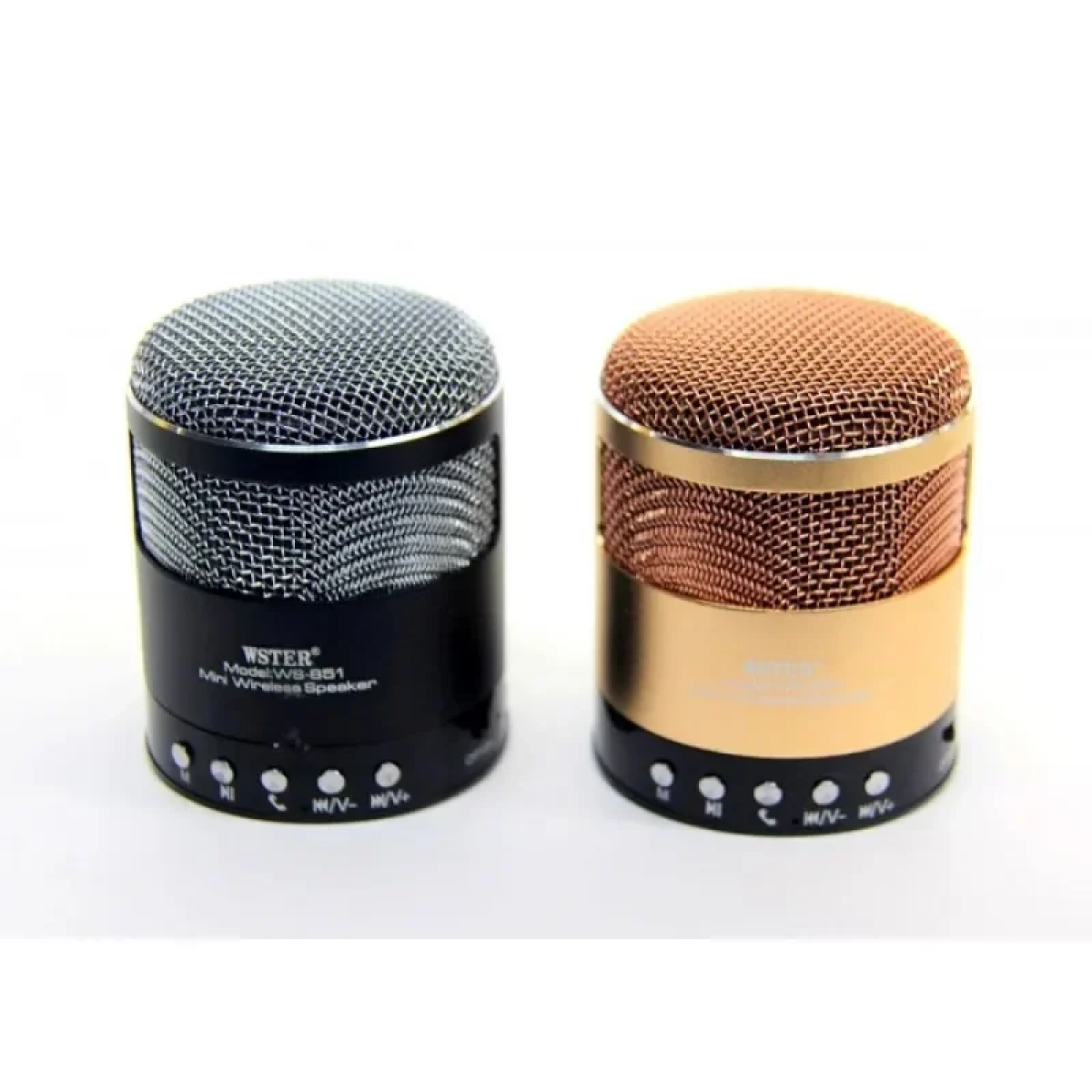 Μini Bluetooth Ηχείο WS-851, σε χρυσό χρώμα