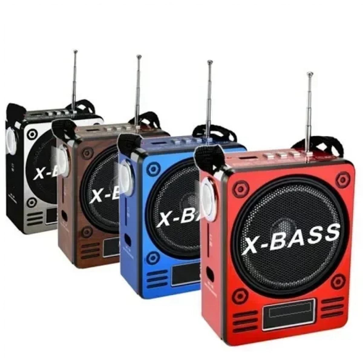 Ηχείο & Player MP3 Με Φακό – Waxiba XB-18URT, σε καφέ χρώμα