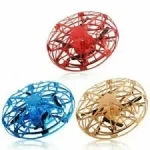UFO Interactive Aircraft MINI-DRONE Without Radio Control, σε χρυσό χρώμα