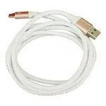 Καλώδιο Qihang (QH-C1004) USB To Lightning 1.5m, σε ροζ/χρυσό χρώμα