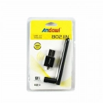 Ασύρματο USB 2.0 Wi-Fi Lan Adapter 900mbps 802.IIN με Κεραία Andowl