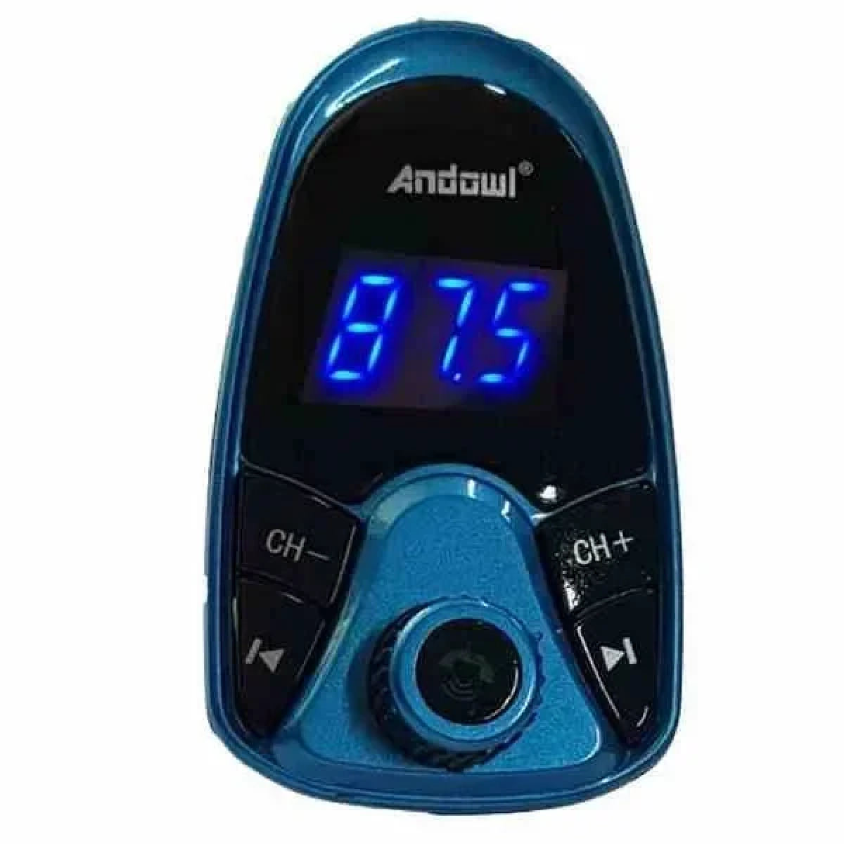 Bluetooth MP3 Player Αυτοκινήτου Q-B68 ANDOWL, σε μπλε χρώμα