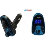 Bluetooth MP3 Player Αυτοκινήτου Q-B68 ANDOWL, σε μπλε χρώμα