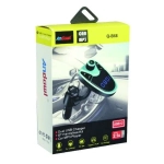 Bluetooth MP3 Player Αυτοκινήτου Q-B68 ANDOWL, σε μπλε χρώμα