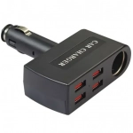 Φορτιστής αυτοκινήτου 4 USB αναπτήρας τσιγάρων Q-A07 ANDOWL