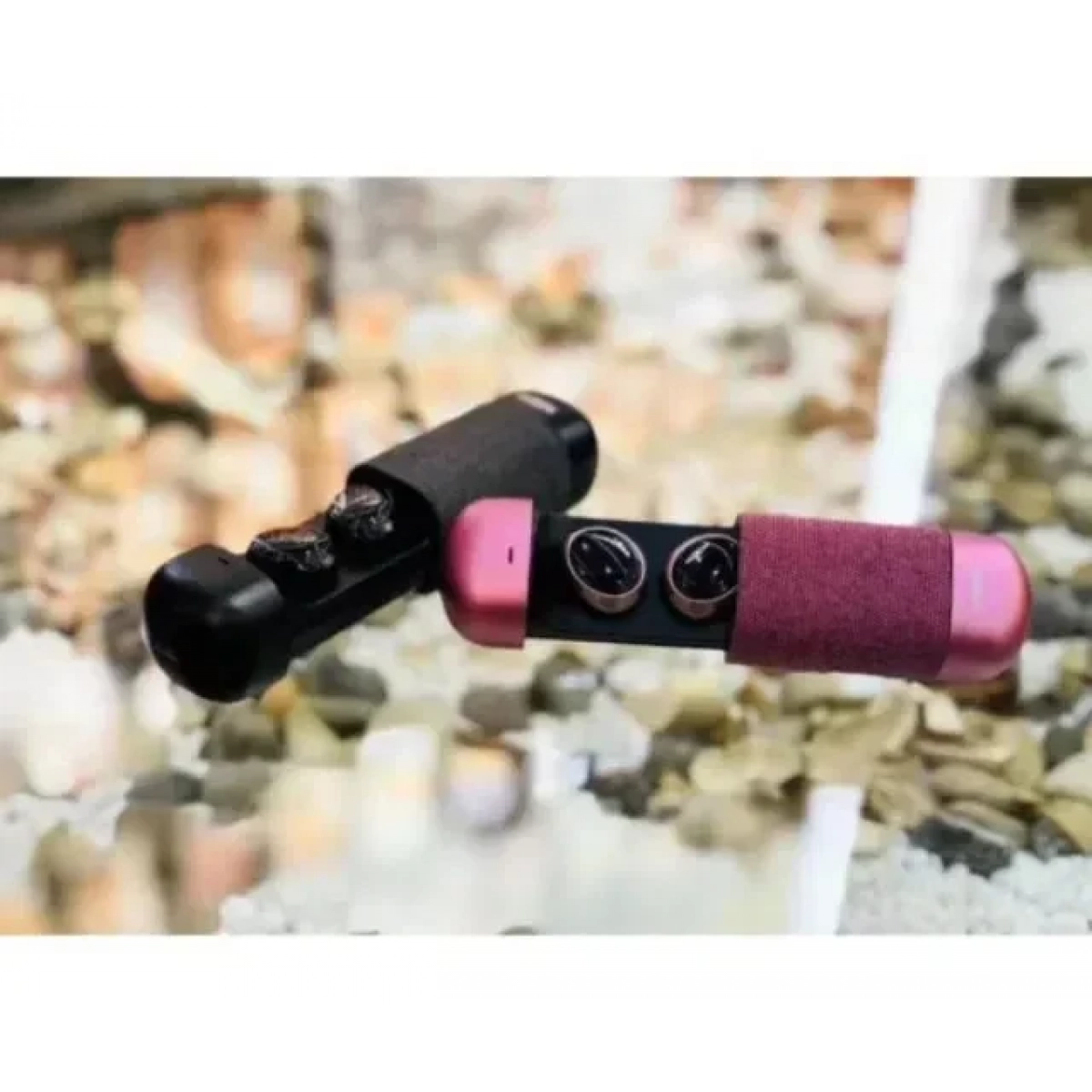 Ακουστικά Moxom MX-WL18 wireless Bluetooth headset, σε μαύρο χρώμα