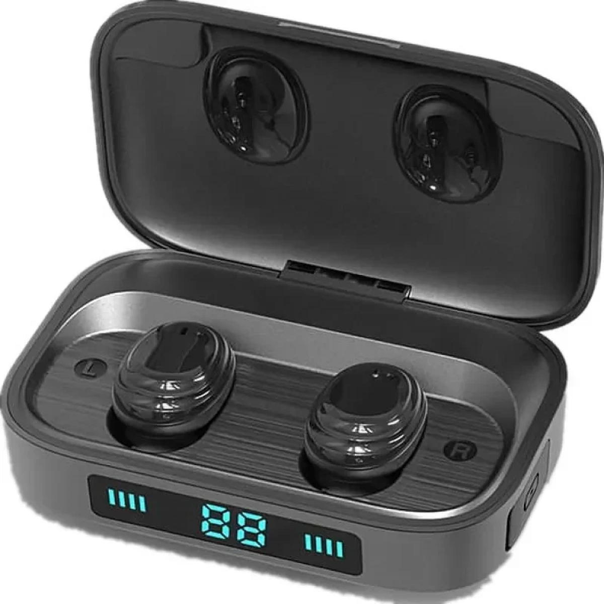 Ασύρματα Στερεοφωνικά Ακουστικά Bluetooth 5.0 ipipoo TWS ΤP-10 + Powerbank
