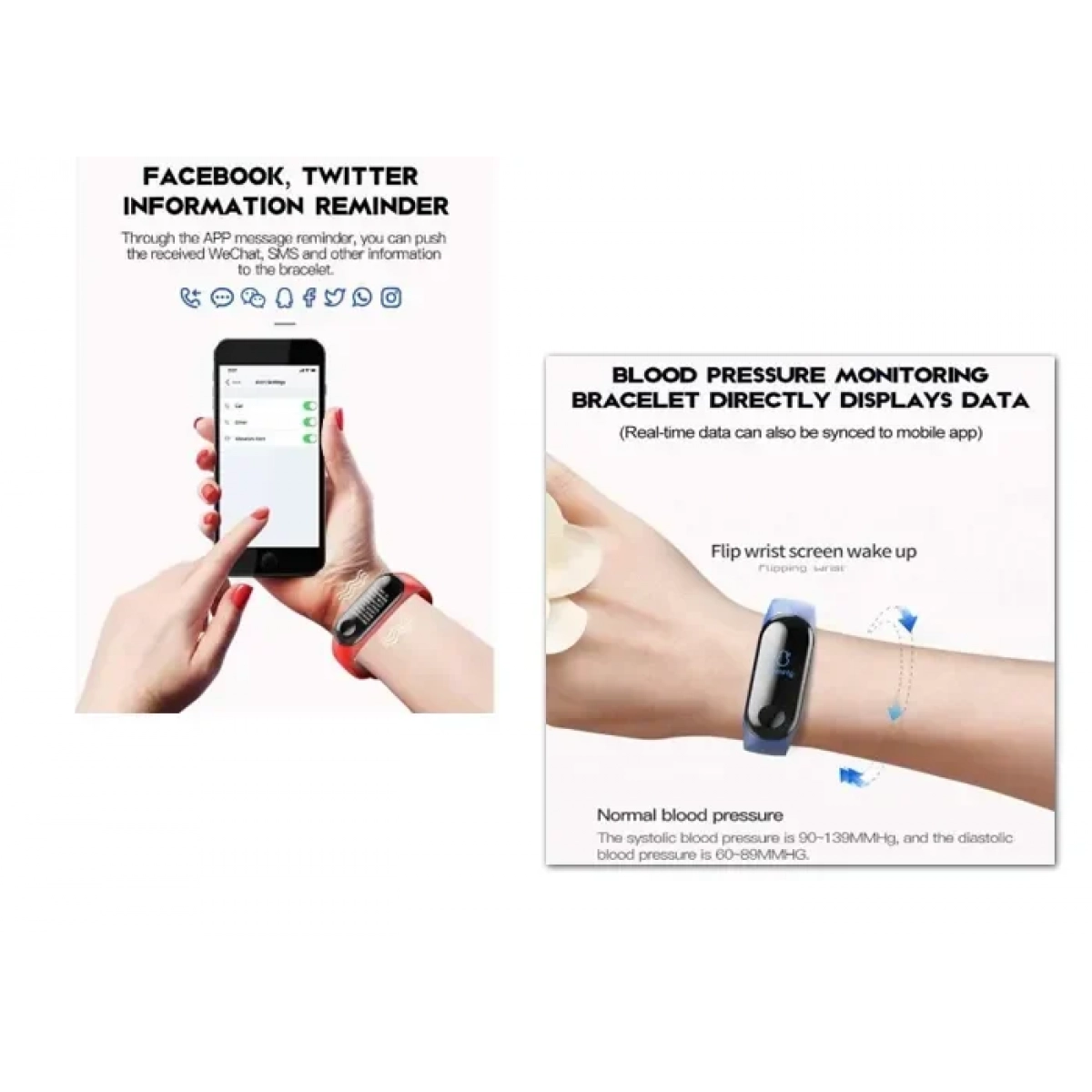 Ρολόι Smart Bracelet Ezra Bluetooth 4,0 IP67 Αδιάβροχο