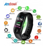 Ρολόι Smartwatch Bracelet Andowl Bluetooth – Q-C789, σε κόκκινο χρώμα