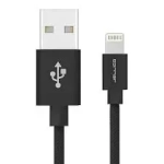 Καλώδιο δεδομένων και φόρτισης Lightning Jellico GS-10 IPHONE 5/6/6s/7/8/SE IPAD, σε μαύρο χρώμα