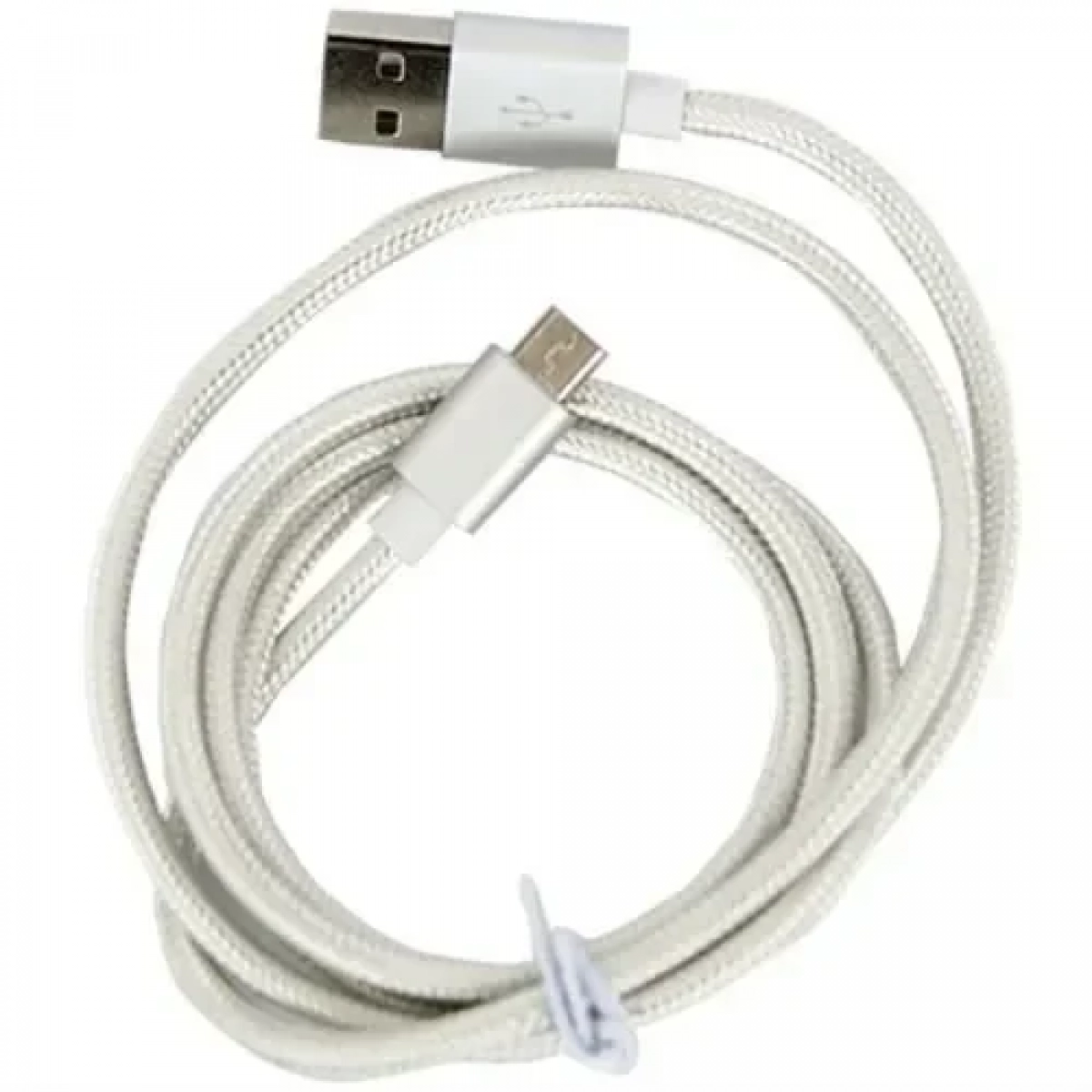 Καλώδιο δεδομένων και φόρτισης Micro USB Jellico GS-10 IPHONE 5/6/6s/7/8/SE IPAD, σε ασημί χρώμα
