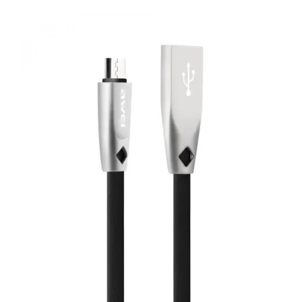 Καλώδιο Awei CL-96 Usb A to Micro, σε μαύρο χρώμα