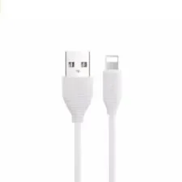 Καλώδιο φόρτισης δεδομένων AWEI CL 93 Lightning, σε λευκό χρώμα
