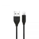 Καλώδιο φόρτισης δεδομένων AWEI CL 93 Lightning, σε μαύρο χρώμα
