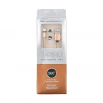 Καλώδιο CaseMe Android Magnetic Charger Cable Fast Charging Micro USB, σε χρυσό χρώμα
