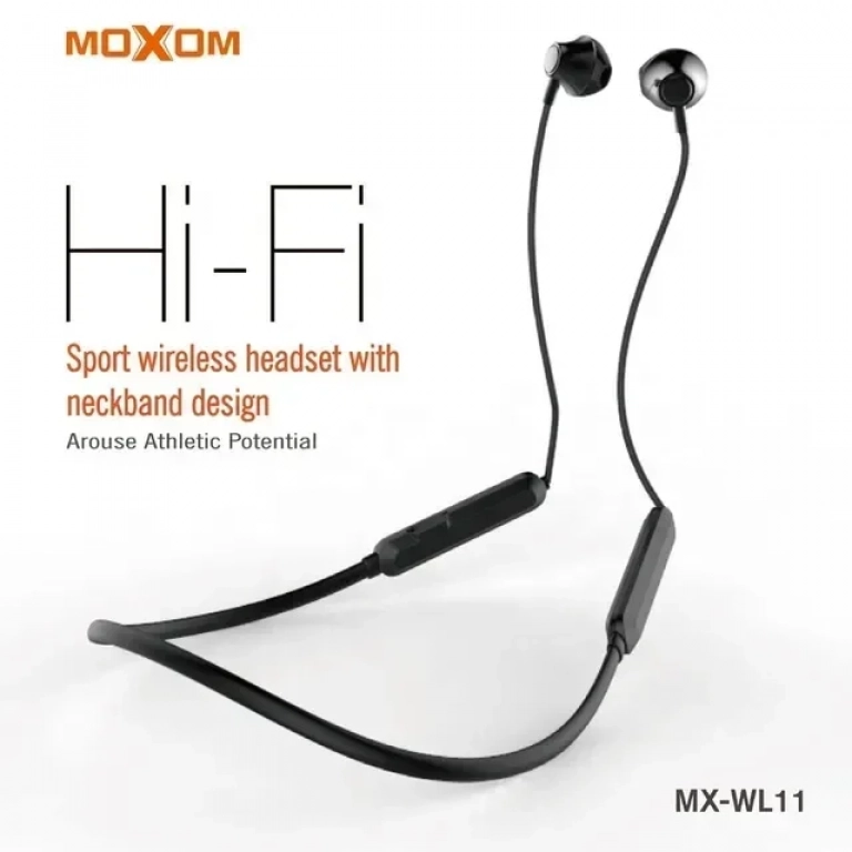 Ακουστικά Bluetooth Άθλησης Magnetic Moxom MX-WL11