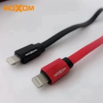 Καλώδιο Σύνδεσης/Φόρτισης Moxom MX-CB06 Cable Lightning 2.4A (1m), σε κόκκινο χρώμα