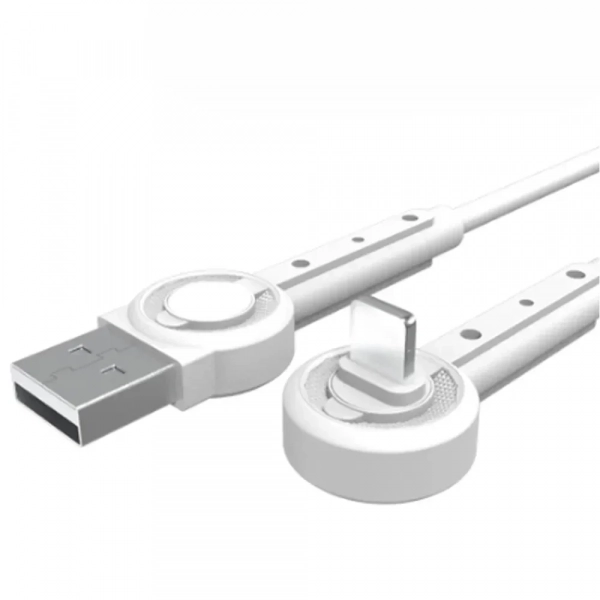 MΟΧΟΜ Καλώδιο MPN MX-CB01 GM Σύνδεσης & Φόρτισης & Βάση USB Type C, σε λευκό χρώμα