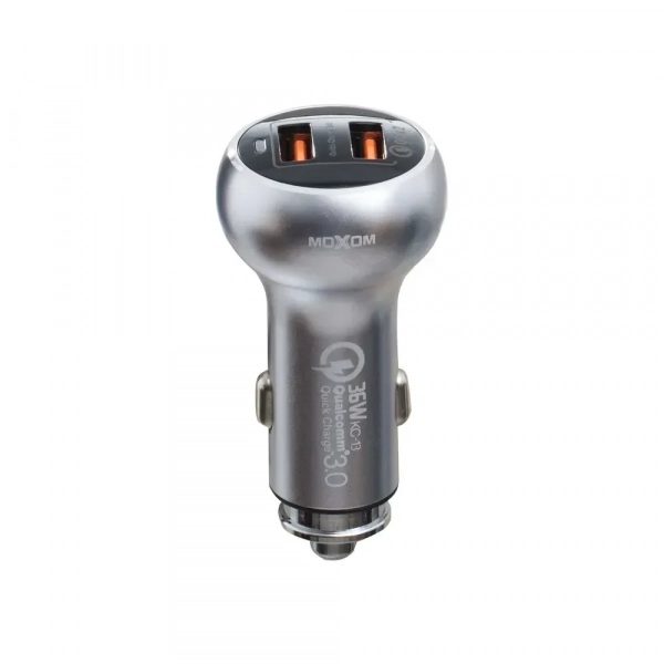 Φορτιστής Αυτοκινήτου Moxom KC-13 36w 2ΧUSB Port 3.0