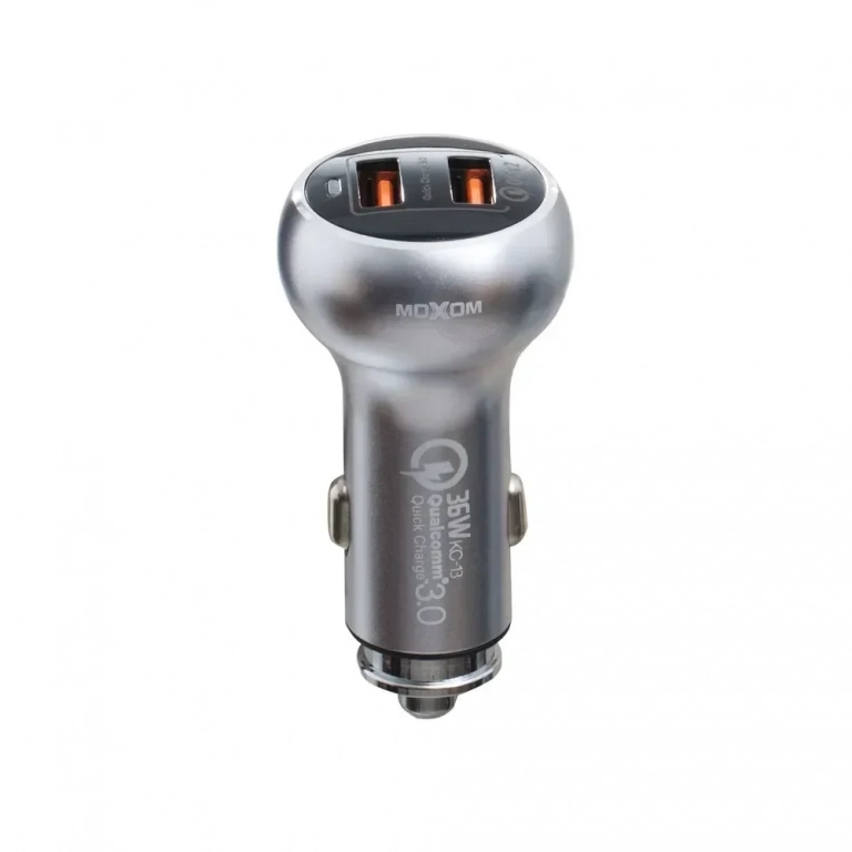 Φορτιστής Αυτοκινήτου Moxom KC-13 36w 2ΧUSB Port 3.0