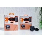 Moxom MX-VC01 3xUSB Fast Charge 3.4A Φορτιστής Αναπτήρα Αυτοκινήτου Με Led Light Και Micro καλώδιο