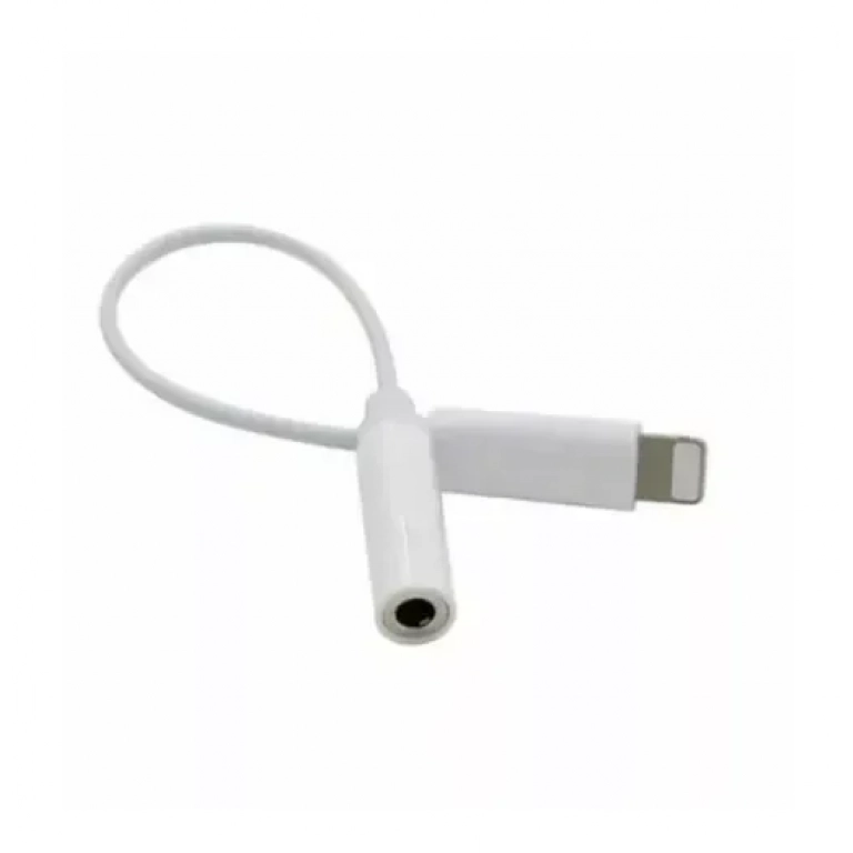 Αντάπτορας Lightning to 3.5 mm Headphone Jack Adapter - Adapter - Audio / Multimedia - 4-pole, σε λευκό χρώμα