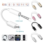Αντάπτορας Lightning to 3.5 mm Headphone Jack Adapter - Adapter - Audio / Multimedia - 4-pole, σε λευκό χρώμα