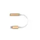 Αντάπτορας Lightning to 3.5 mm Headphone Jack Adapter - Adapter - Audio / Multimedia - 4-pole, σε χρυσό χρώμα
