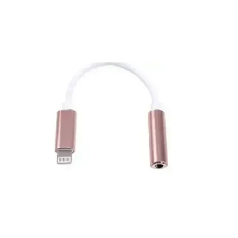 Αντάπτορας Lightning to 3.5 mm Headphone Jack Adapter - Adapter - Audio / Multimedia - 4-pole, σε ροζ χρώμα