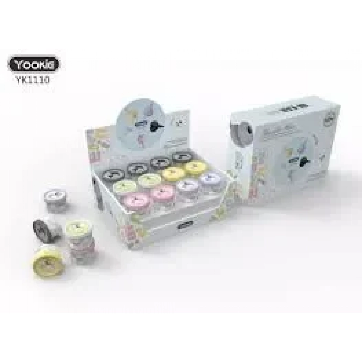 Ακουστικά Handsfree YOOKIE YK1110, σε λευκό χρώμα