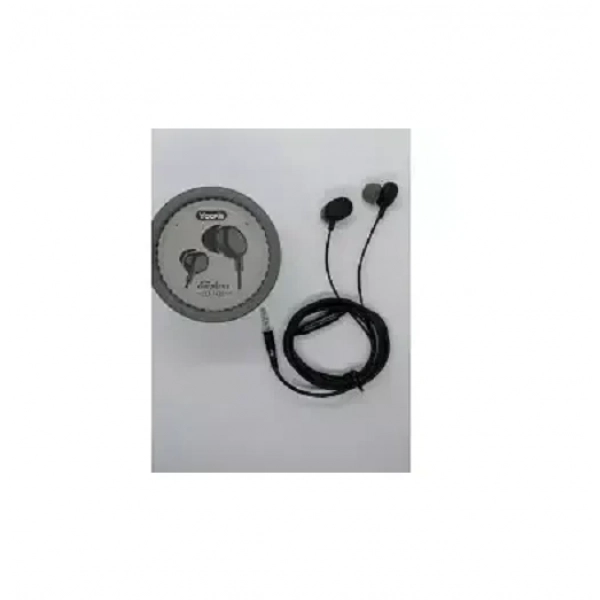 Ακουστικά Handsfree YOOKIE YK1110, σε μαύρο χρώμα