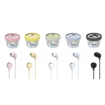 Ακουστικά Handsfree YOOKIE YK1110, σε ροζ χρώμα