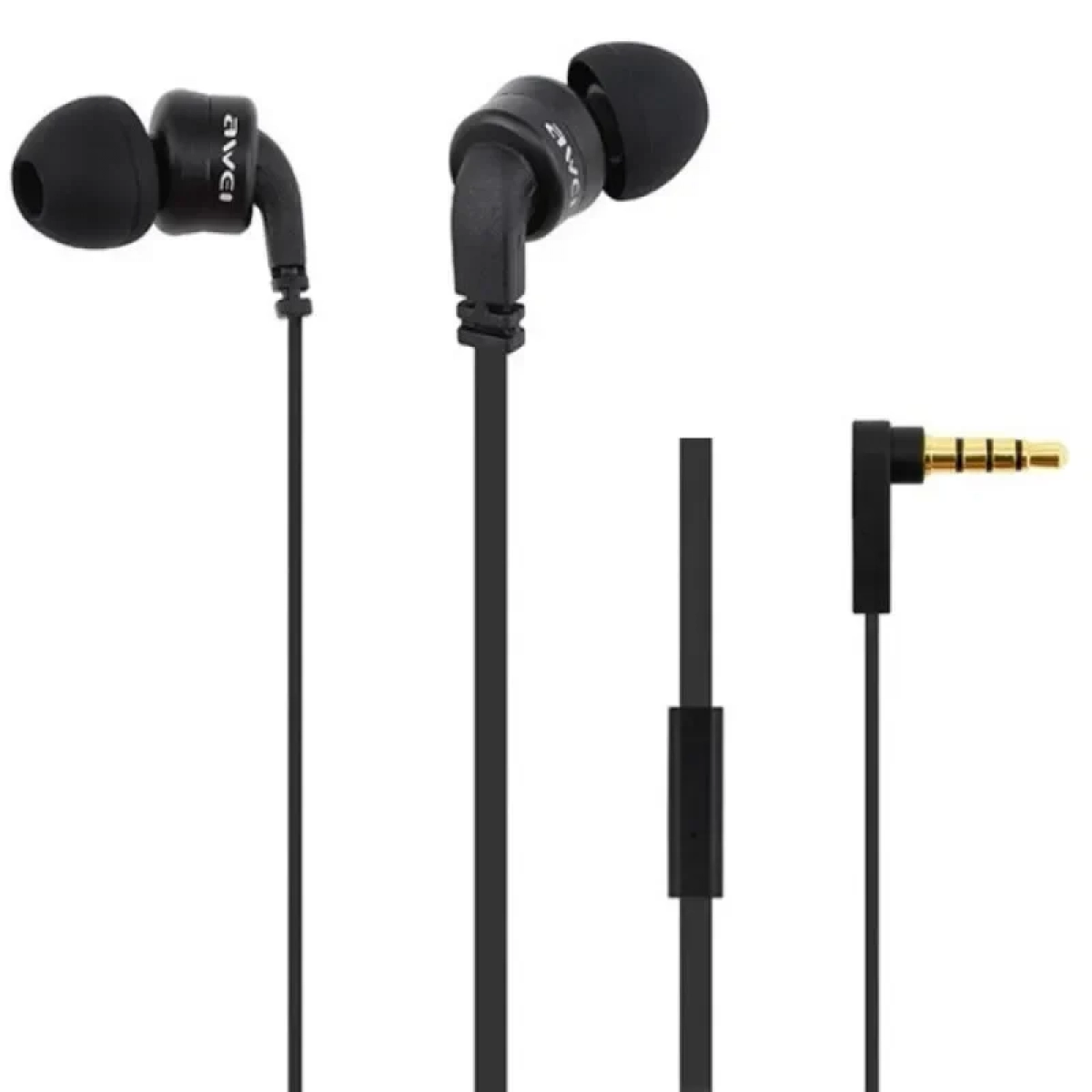 Ipipoo IP-B60Hi Ακουστικά In-Ear Handsfree HiFi Stereo, σε μαύρο χρώμα