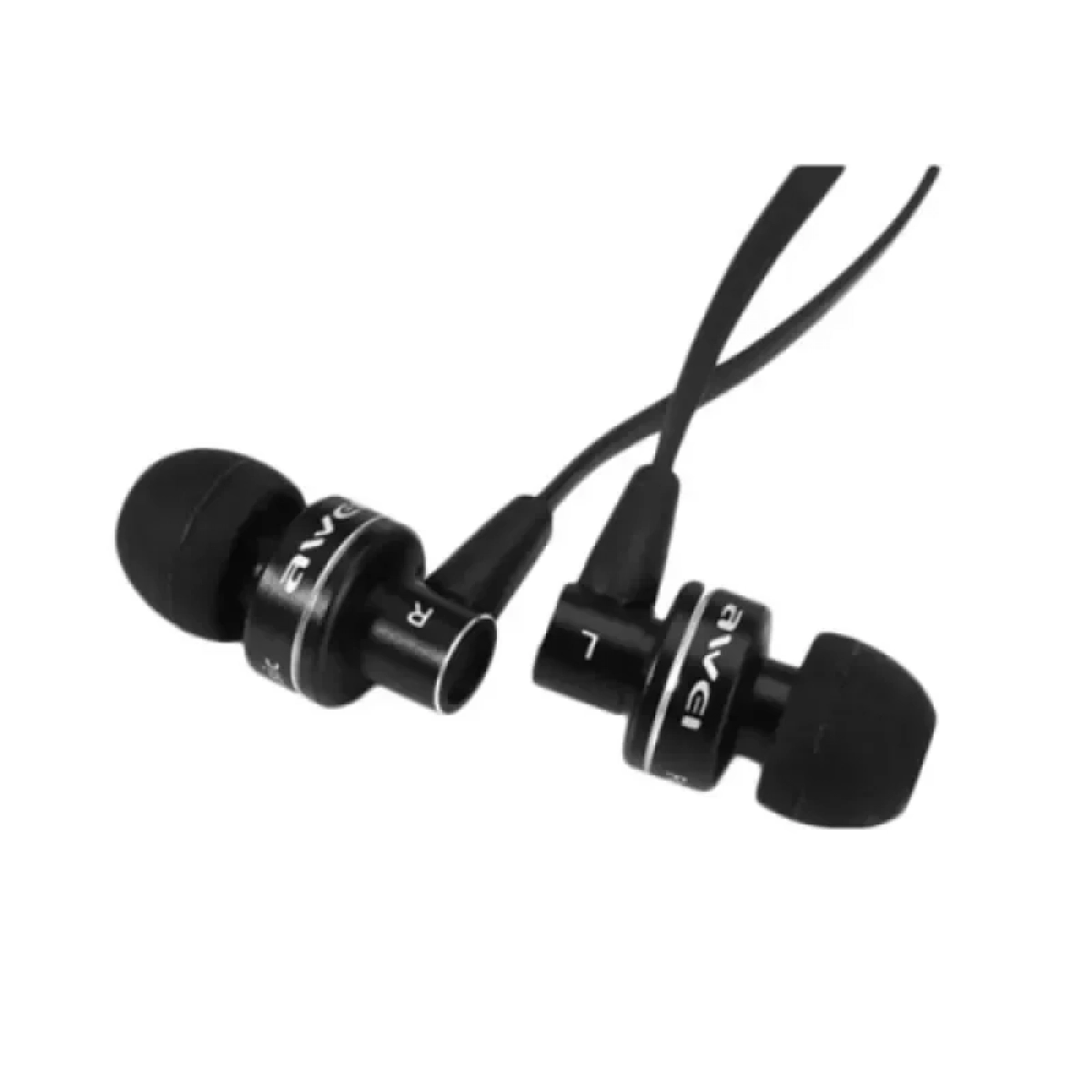 Handsfree Ακουστικά Awei ES-900i, σε μαύρο χρώμα