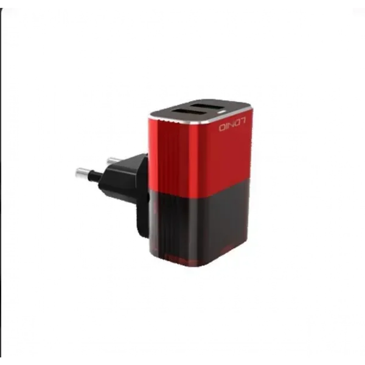 LDNIO A2206 φορτιστής usb 2.4A, σε κόκκινο χρώμα