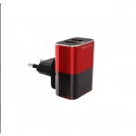 LDNIO A2206 φορτιστής usb 2.4A, σε κόκκινο χρώμα