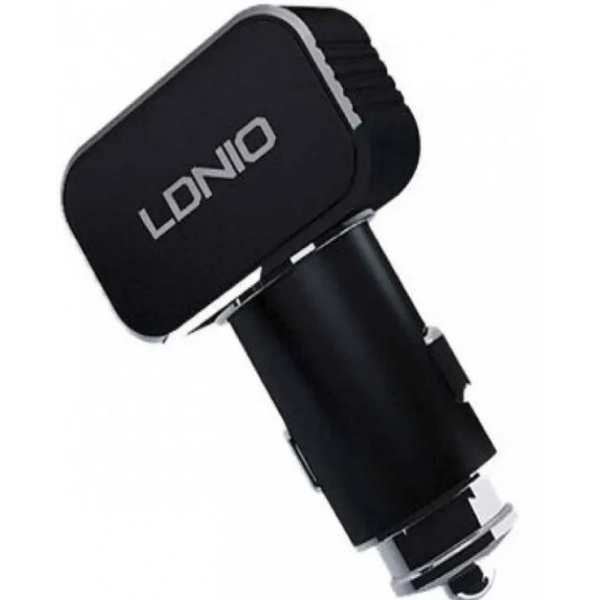 Διπλός φορτιστής αναπτήρα αυτοκινήτου 3.6A 2USB LDNIO C306