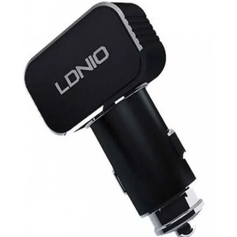 Διπλός φορτιστής αναπτήρα αυτοκινήτου 3.6A 2USB LDNIO C306