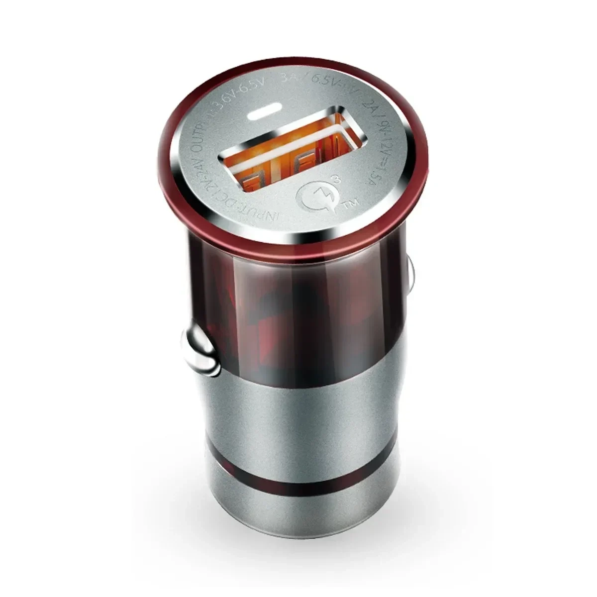 Αντάπτορας Αυτοκινήτου LDNIO C304Q 3A Quick Charge + Lightning Καλώδιο