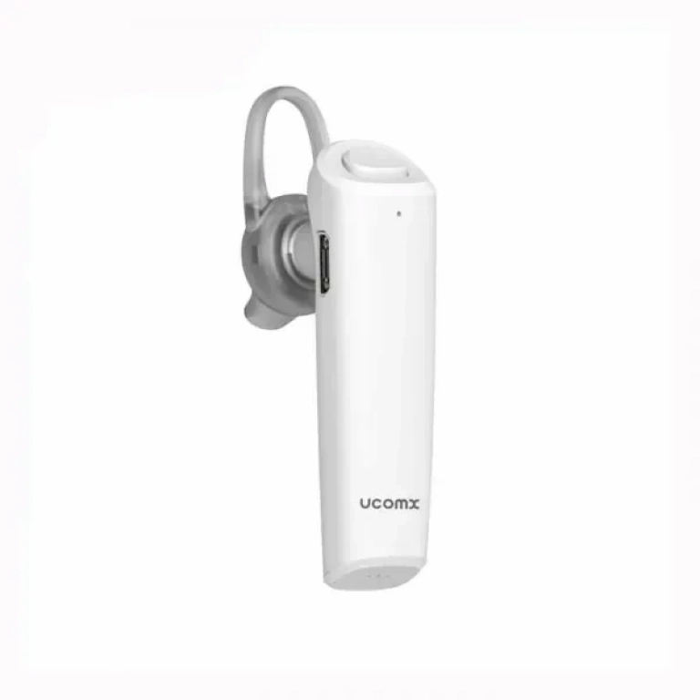 Ακουστικό Bluetooth Ucomx U29, σε λευκό χρώμα