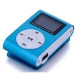 MP3 με LCD και Ακουστικά SETTY, σε γαλάζιο χρώμα