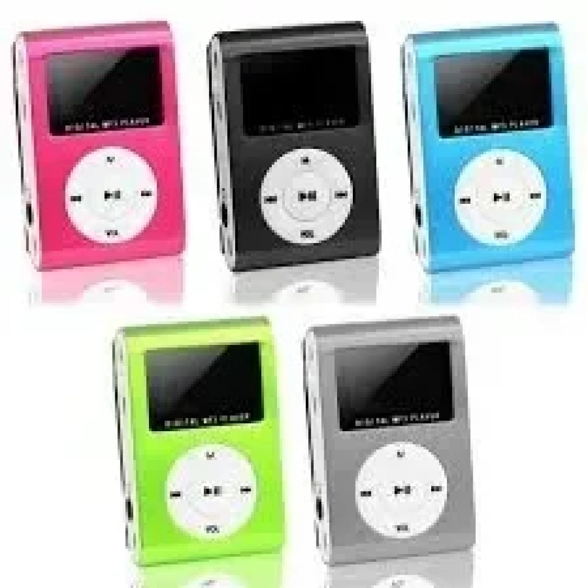 MP3 με LCD και Ακουστικά SETTY, σε γαλάζιο χρώμα