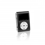 MP3 με LCD και Ακουστικά SETTY, σε μαύρο χρώμα