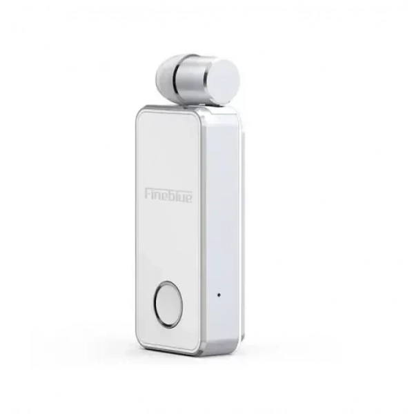 Bluetooth FineBlue F2 Pro με δόνηση και για 2 συσκευές, σε λευκό χρώμα