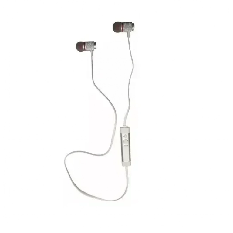 Ασύρματα Ακουστικά Bluetooth Handsfree, OEM L92BL, σε ασημί χρώμα