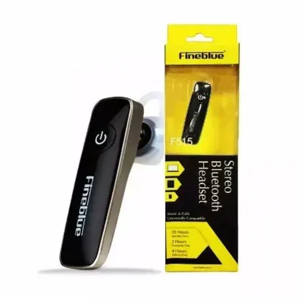 Ασύρματο Ακουστικό – Bluetooth Fineblue F515, σε μαύρο χρώμα