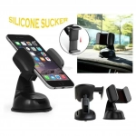 Βάση Κινητού Universal/ Phone Mount Silicone Sucker 360° Holder, σε μαύρο/γκρι χρώμα