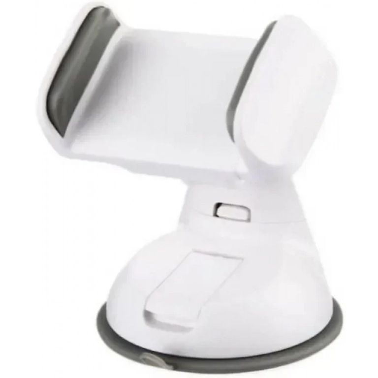 Βάση Κινητού Universal/ Phone Mount Silicone Sucker 360° Holder, σε λευκό/γκρι χρώμα