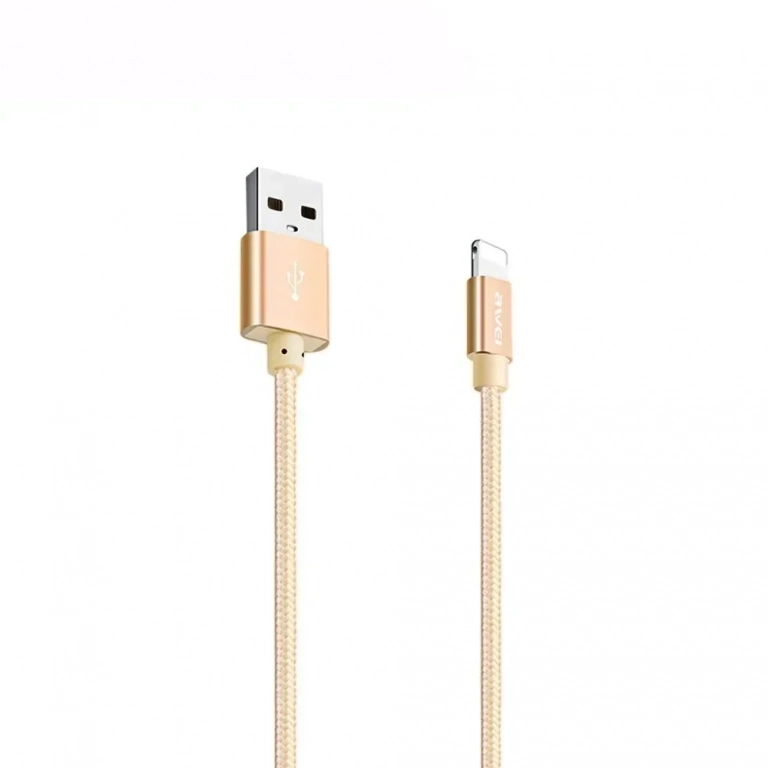 Καλώδιο AWEI CL-988 Usb A to Lightning, σε χρυσό χρώμα