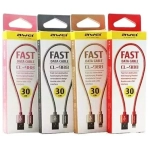 Καλώδιο AWEI CL-988 Usb A to Lightning, σε χρυσό χρώμα